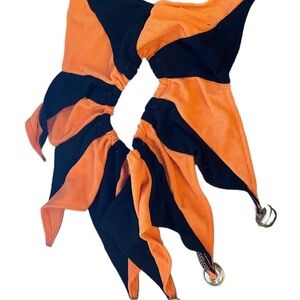 1 Vo-Toys Halloween Jester Bell Collar Dog Holiday Xpet Jingle Costume Party Lg